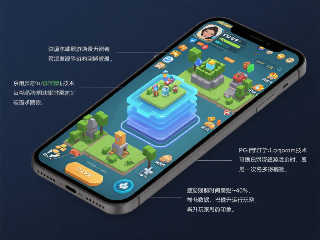 资源加载与内存管理
移动设备的内存容量有限，游戏