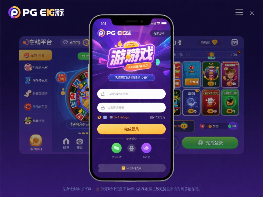 PG电子游戏通常以在线平台或移动应用的形式呈现，玩